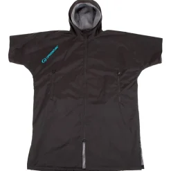 Poncho De Pluie|Veste Randonnée<Lifeventure Poncho de pluie Therma Robe Short Sleeved Black