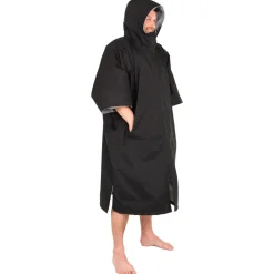 Poncho De Pluie|Veste Randonnée<Lifeventure Poncho de pluie Therma Robe Short Sleeved Black