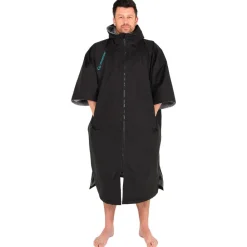 Poncho De Pluie|Veste Randonnée<Lifeventure Poncho de pluie Therma Robe Short Sleeved Black