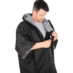Poncho De Pluie|Veste Randonnée<Lifeventure Poncho de pluie Therma Robe Short Sleeved Black