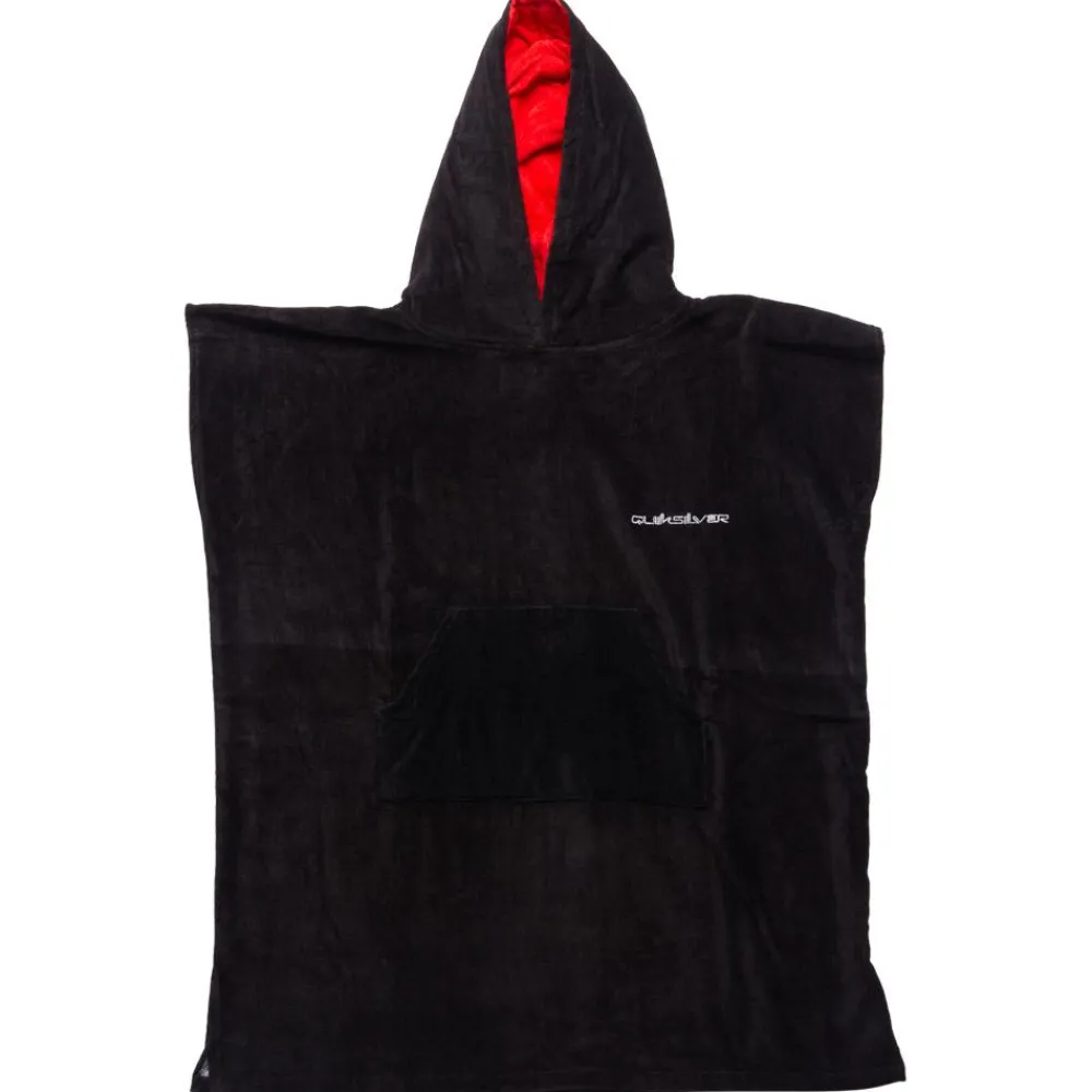 Sweat - Pull - Poncho<Quiksilver Poncho Hoody Towel Youth Jet Black