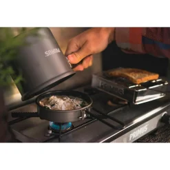 New Popote LiTech Trek Kettle Grey Popote|Vaisselle Camping
