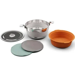 Sale Popote Detour Essentials Camp Kitchen Kit Multicolor Vaisselle Camping|Popote