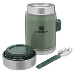 Sale Popote The Legendary Food Jar + Spork 0.4L Hammertone Green Popote|Vaisselle Camping