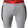 Protection short Live Shield Shorts Grey Black Red Short