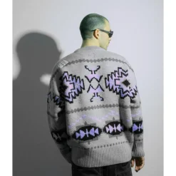Discount Pull Pohono Jumpers Gris Chine Sweat - Pull - Poncho