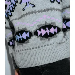 Discount Pull Pohono Jumpers Gris Chine Sweat - Pull - Poncho