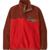 Sweat - Pull - Poncho<Patagonia Pull Lightweight Synchilla Snap-T Amanita Red