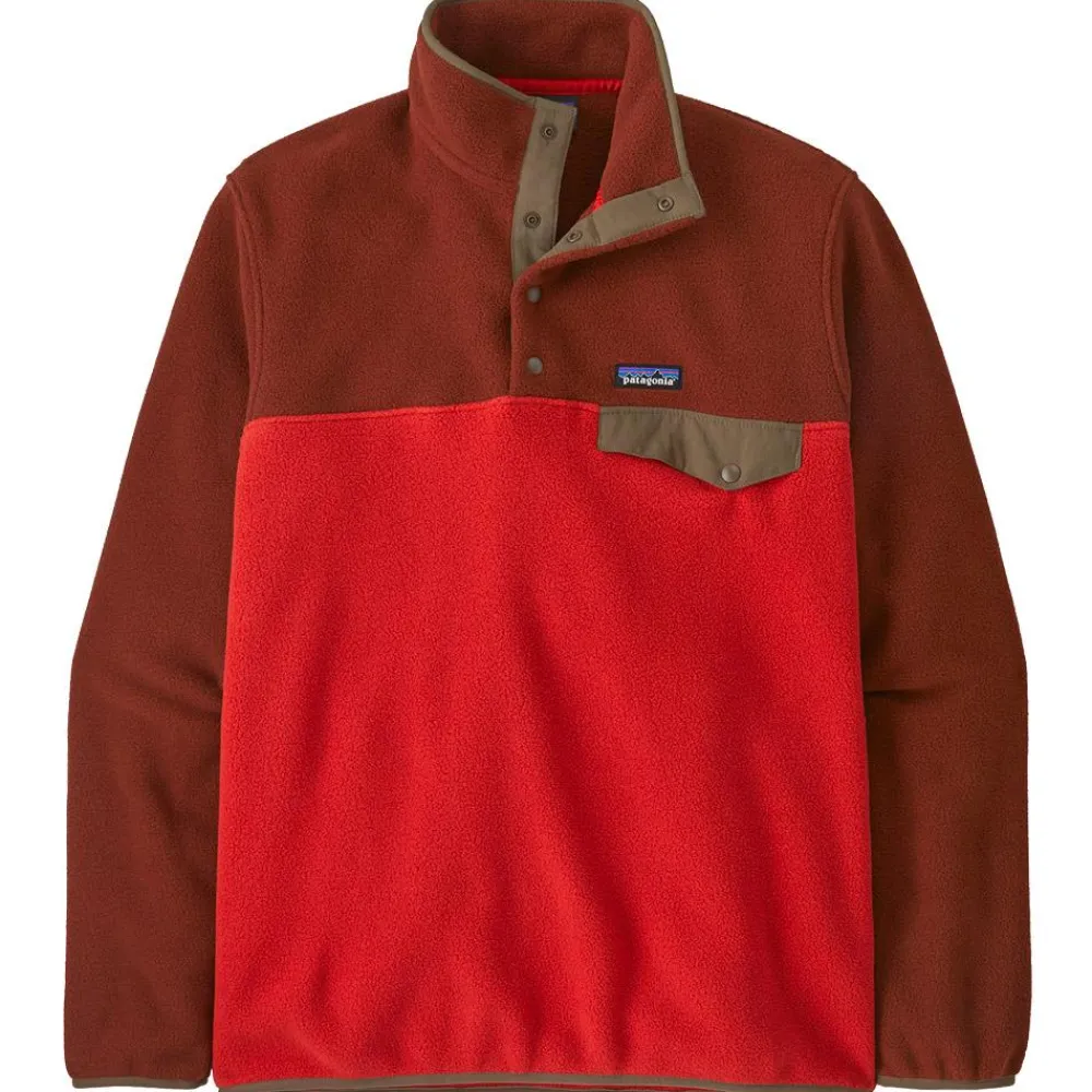 Sweat - Pull - Poncho<Patagonia Pull Lightweight Synchilla Snap-T Amanita Red