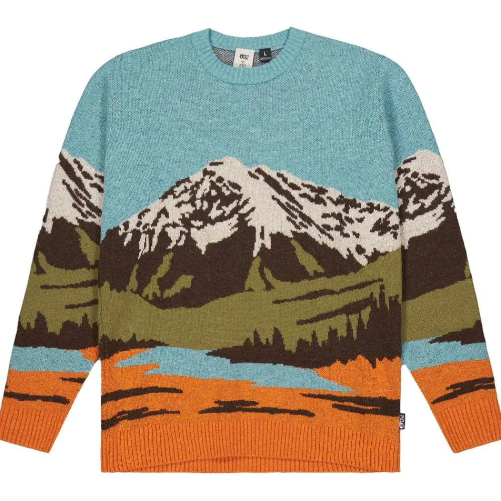 Sweat - Pull - Poncho<Picture Pull Gibow Knit Sweater Mountain