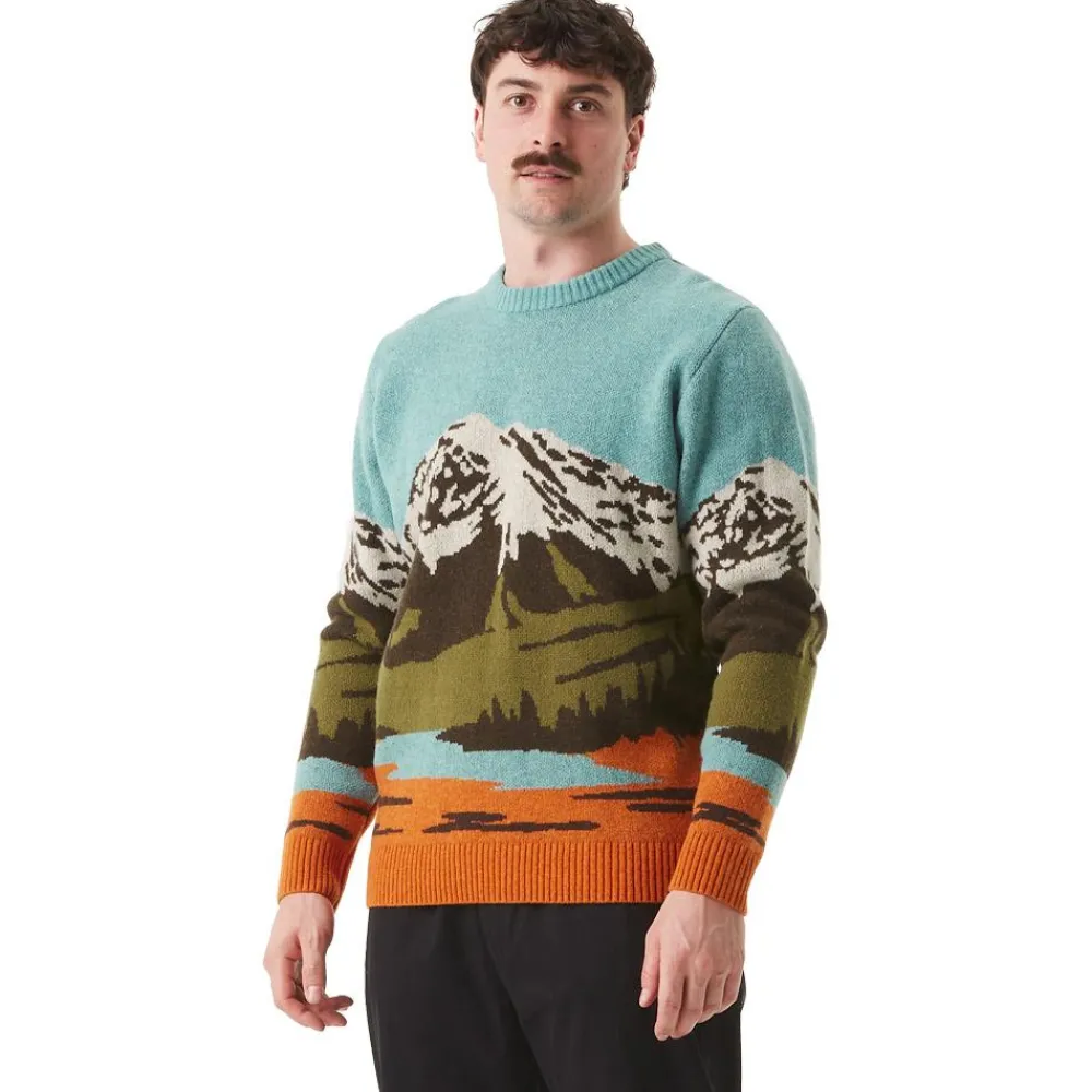 Sweat - Pull - Poncho<Picture Pull Gibow Knit Sweater Mountain