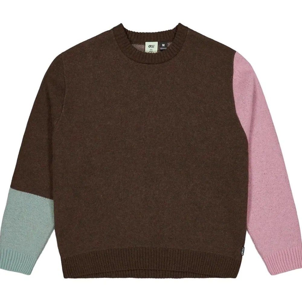 Sweat - Pull - Poncho<Picture Pull Nekho Knit Chicory Coffee