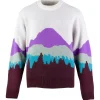 Sweat - Pull - Poncho<Picture Pull Wak Knit Blue Mountains Knit