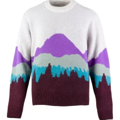 Sweat - Pull - Poncho<Picture Pull Wak Knit Blue Mountains Knit