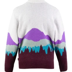 Sweat - Pull - Poncho<Picture Pull Wak Knit Blue Mountains Knit