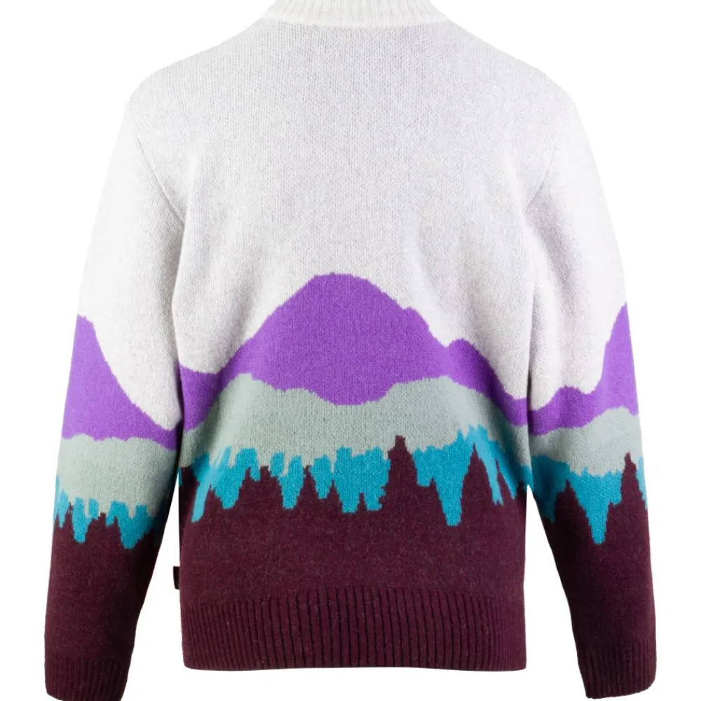 Sweat - Pull - Poncho<Picture Pull Wak Knit Blue Mountains Knit
