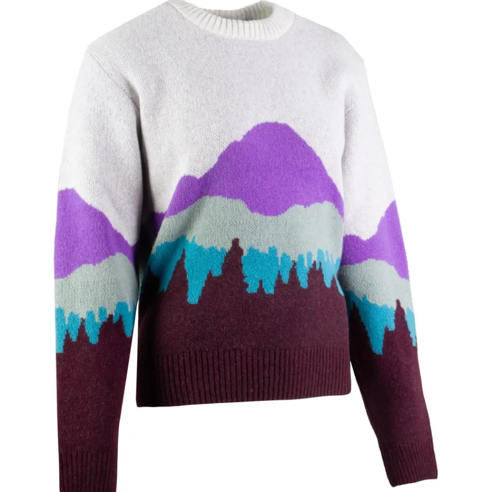 Sweat - Pull - Poncho<Picture Pull Wak Knit Blue Mountains Knit