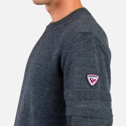 Sweat - Pull - Poncho<Rossignol Pull Stripe Rn Knit New Onyx Grey