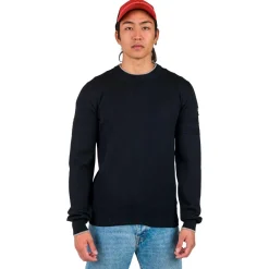 Clearance Pull Stripe Rn Knit New Black Sweat - Pull - Poncho