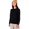 Outlet Pull W Corporate Crew Neck Black Sweat - Pull - Poncho