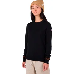 Outlet Pull W Corporate Crew Neck Black Sweat - Pull - Poncho