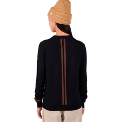 Outlet Pull W Corporate Crew Neck Black Sweat - Pull - Poncho