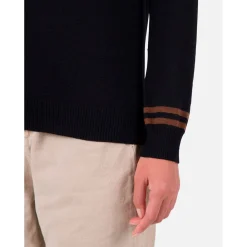 Outlet Pull W Corporate Crew Neck Black Sweat - Pull - Poncho