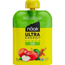 Compote Énergétique|Entrainement<Naak Purée Ultra Energy Puree 90 g. Apple & Maple Syrup