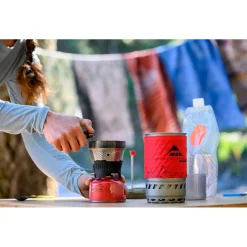 Réchaud<MSR Réchaud WindBurner 1.0L Personal Stove System Red