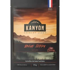 Hot Repas Lyophilisé   Sachet 25 g. Jerky Boeuf Nature Repas Lyophilisés