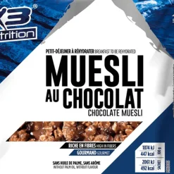 Repas Lyophilisé   Muesli Chocolat 110 g. Repas Lyophilisés
