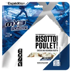 New Repas Lyophilisé   Risotto Poulet Champignons 210 g. Repas Lyophilisés