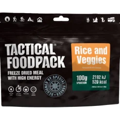 New Repas Lyophilisé   Riz et Légumes 100g Repas Lyophilisés