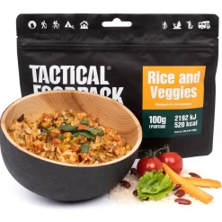 New Repas Lyophilisé   Riz et Légumes 100g Repas Lyophilisés