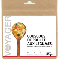 Repas Lyophilisés<Voyager Repas Lyophilisé   Couscous De Poulet Aux Légumes 80 g.