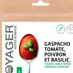 Sale Repas Lyophilisé   Gaspacho Tomate, Poivron Et Basilic 50 g. Repas Lyophilisés