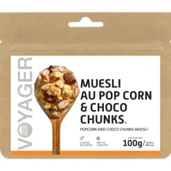 New Repas Lyophilisé   Muesli Pop Corn & Choco Chunks 100 g. Repas Lyophilisés