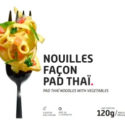 Clearance Repas Lyophilisé   Nouilles Aux Légumes Façon Pad Thaï 120 g. Repas Lyophilisés