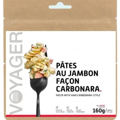 New Repas Lyophilisé   Pâtes Au Jambon Façon Carbonara 160 g. Repas Lyophilisés