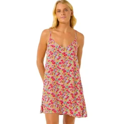 New Robe Las Dalias Ditsy Cover Up Blue Combinaison - Robe