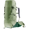 Sac à dos Aircontact Core 45+10 SL Grove Ivy Femme Sac Randonnée 40L|Sac À Dos Randonnée