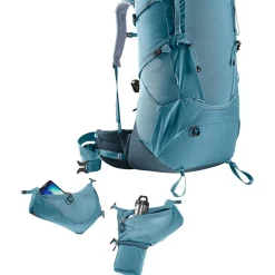 Sac Randonnée 50L|Sac À Dos Randonnée<Deuter Sac à dos Aircontact Core 60+10 Atlantic Ink