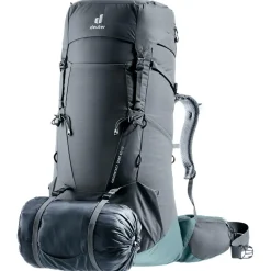 Online Sac à dos Old Aircontact Core 50+10 Graphite Shale Femme Sac Randonnée 50L|Sac À Dos Randonnée