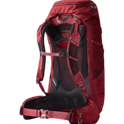 Clearance Sac à dos Jade 38 Ruby Red Femme Sac Randonnée 40L|Sac À Dos Randonnée