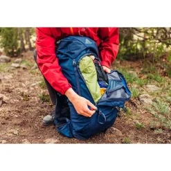 Sac à dos Zulu 40 Halo Blue Homme Sac Randonnée 40L|Sac À Dos Randonnée