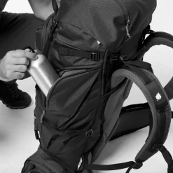 Clearance Sac à dos Access 65+10 Black - Noir Homme Sac À Dos Randonnée|Sac Randonnée Homme