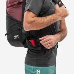 Sac À Dos Randonnée|Sac Randonnée Homme<Millet Sac à dos Ubic 25 E-Black Dark Red