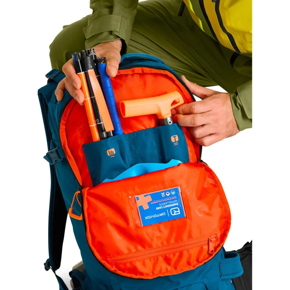 Discount Sac à dos Free Rider 28L Petrol Blue Femme Sac À Dos Ski|Sac À Dos Randonnée