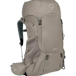 Outlet Sac à dos Renn 50 Pediment Grey Linen Tan Femme Sac Randonnée 50L|Sac À Dos Randonnée