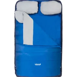 Clearance Sac de couchage Nunavüt Double Azur Blue Sac Couchage Synthétique